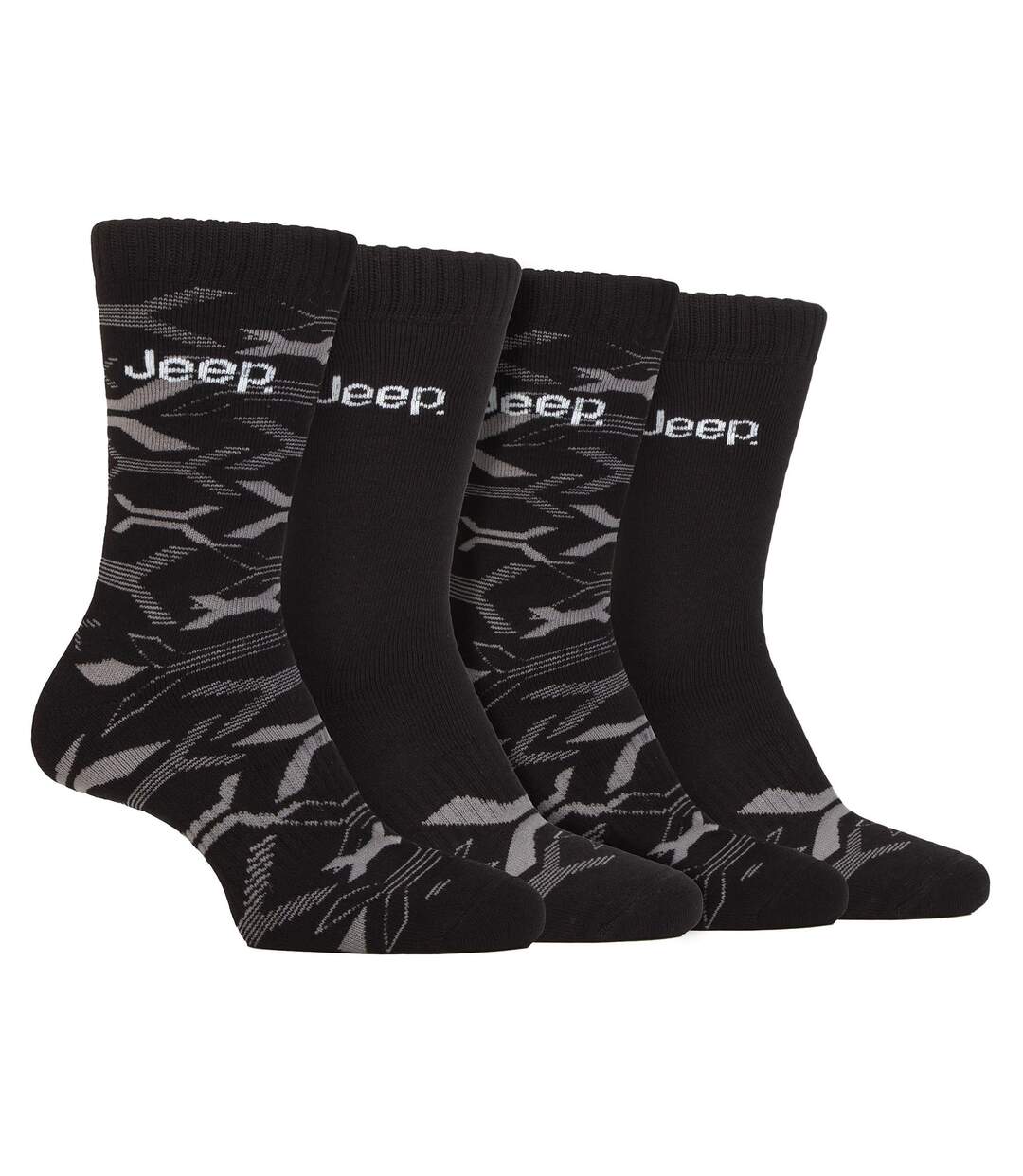 4 Pairs Mens Bamboo Boot Socks | Thick Heavy Duty Socks | Socks Ideal for Hiking-1