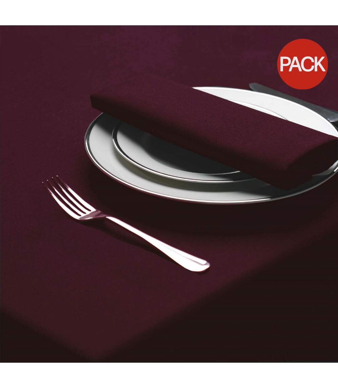 Belledorm Amalfi Napkins (Pack Of 4) (Maroon) (One Size) - UTBM174