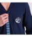 Pyjama long ouvert homme Rayures Waves Athena-5