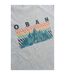T-shirt Manches Courtes Ample Oban Pour Femme Gris Mountain Warehouse-3