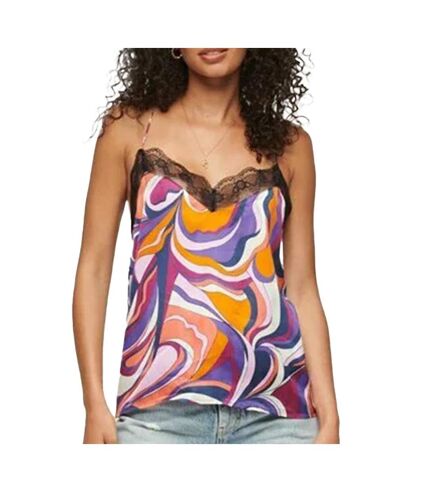 Top Violet/Orange/Noir Femme Superdry Studios - M