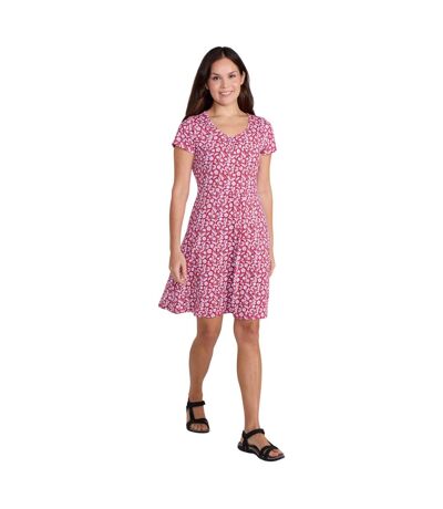 Robe Patineuse Essentials Lora Femme Bordeaux Foncé Mountain Warehouse