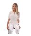 Womens/ladies Esoles1 Half-sleeved Top White Hugo Boss-1