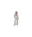 Womens/ladies New York Embroidered Sweatshirt Grey Marl Red Brave Soul-1