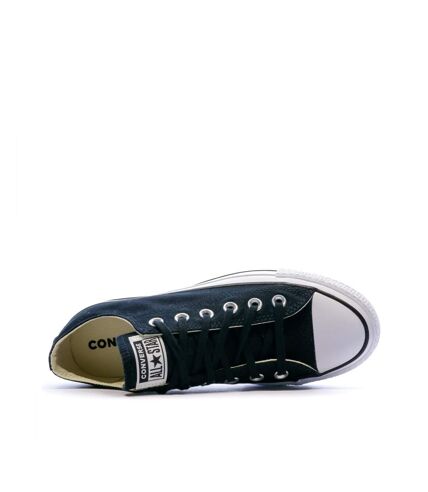 Baskets Plateforme Noires Femme Converse Ox