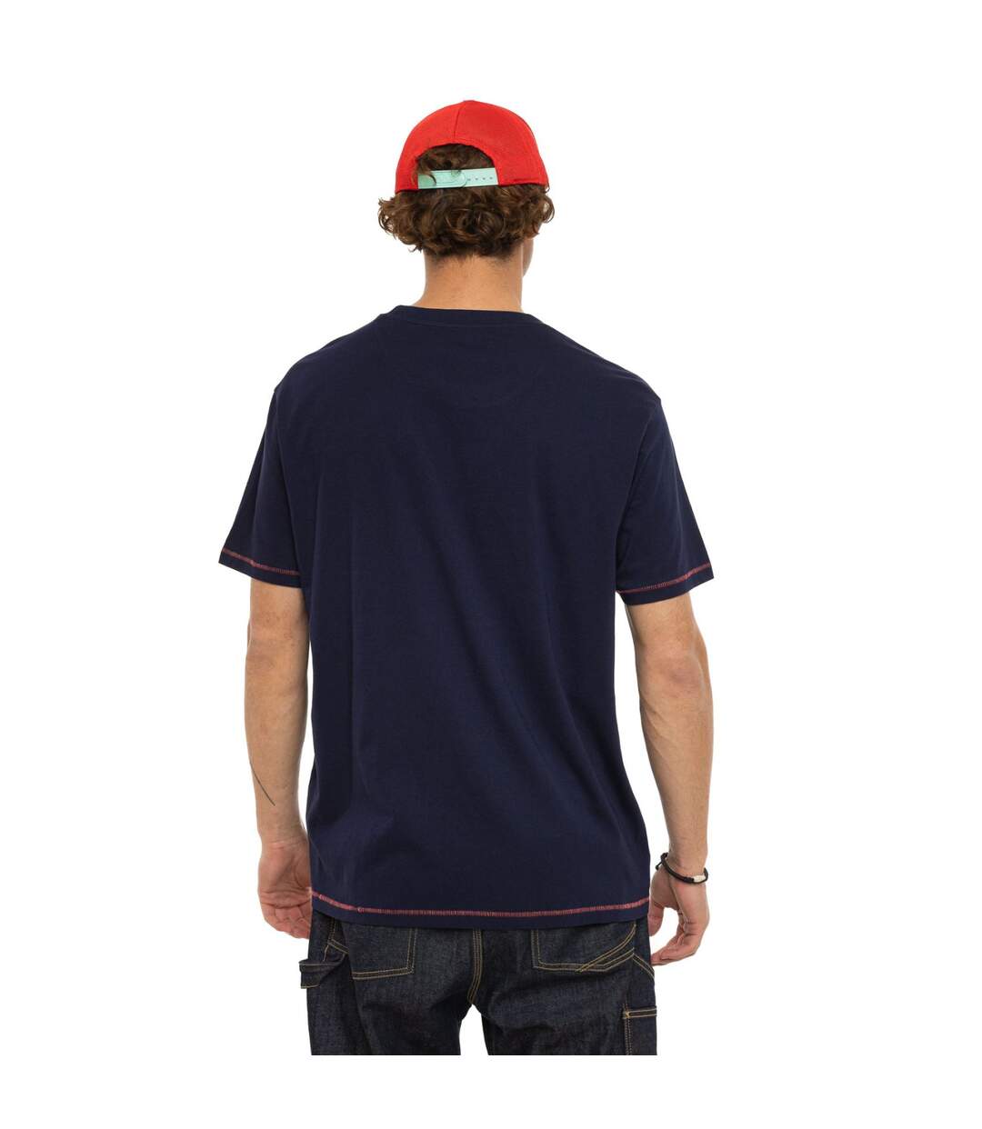 T-shirt homme regular fit col rond en jersey Full Vondutch-3