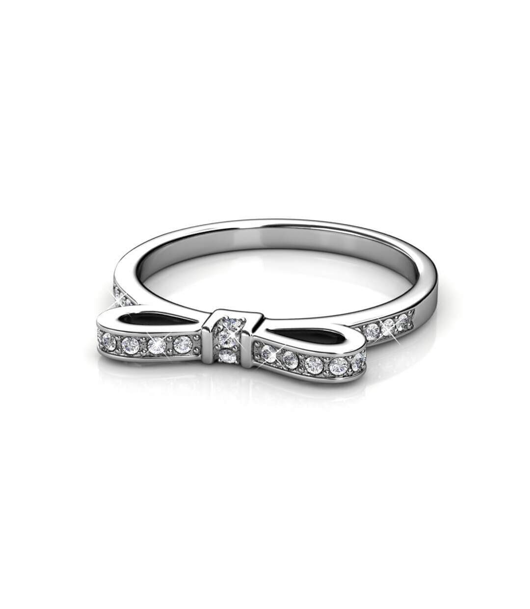 Bague Ribbon, Cristal d'Autriche-4