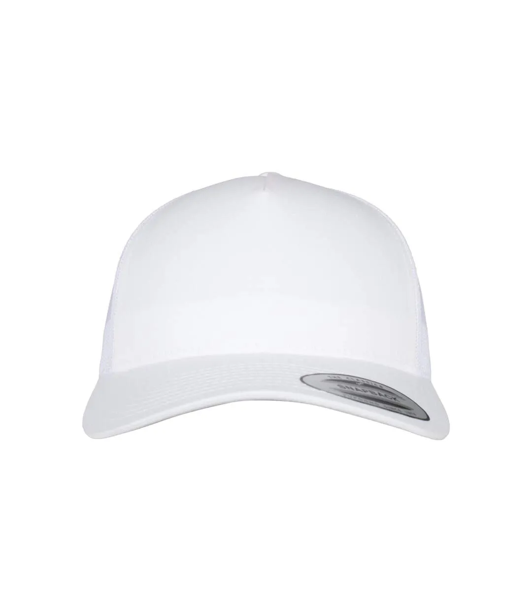 Casquette Trucker Motif/style Rétro Adulte Blanc Flexfit-2