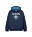 Sweat À Capuche Motif/style Cible Adulte Bleu Marine Lambretta-1
