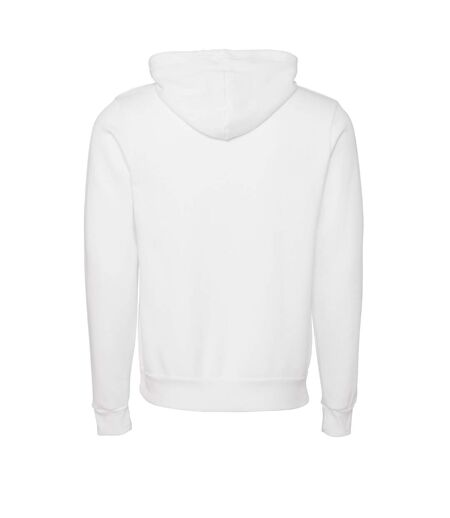 Canvas Sweatshirt À Capuche Homme Dtg Blanc Bella + Canvas