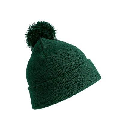 Result Core Pom Pom Beanie (Bottle Green) - UTPC3799