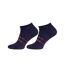 Socquettes Motif/style Rayures Contrastées Homme Bleu Marine Tommy Hilfiger-3
