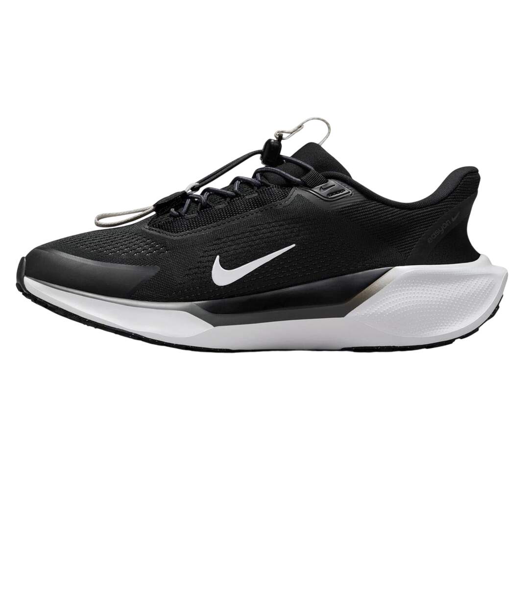 Womens/ladies W Pegasus Easyon Road Running Shoes Black Nike-3