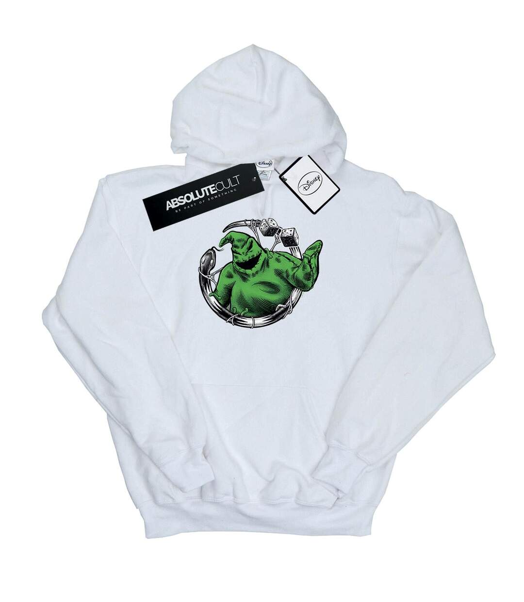 Disney Sweat à capuche Nightmare Before Christmas Roll The Dice Femme/Femme (Blanc) - UTBI12272-1