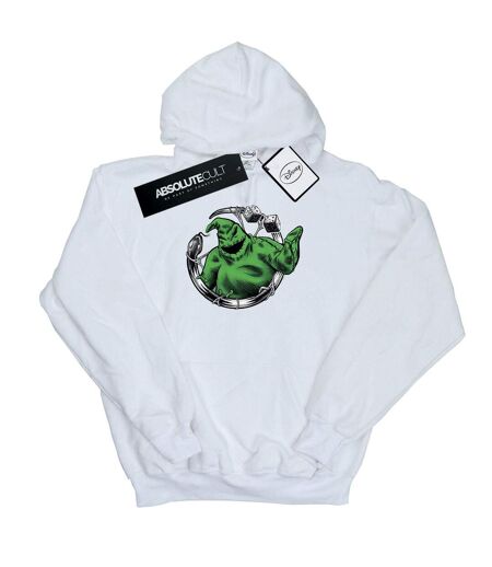 Disney Sweat à capuche Nightmare Before Christmas Roll The Dice Femme/Femme (Blanc) - UTBI12272