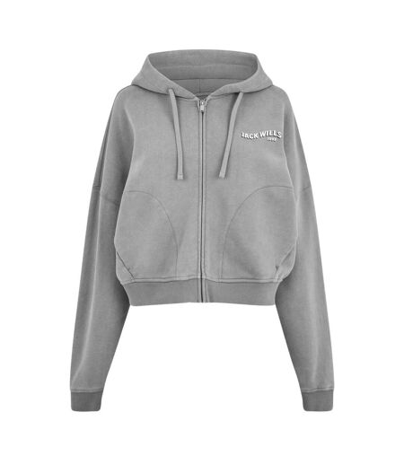 Veste De Survêtement Femme Gris Délavé Jack Wills