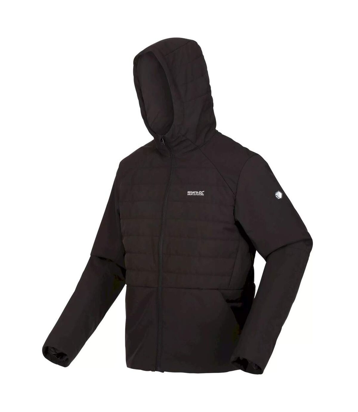 Regatta Mens Daxford Full Zip Jacket (Black)