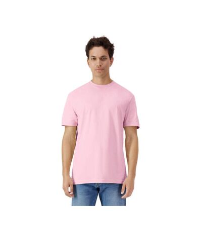 Mens plain lightweight t-shirt light pink Gildan