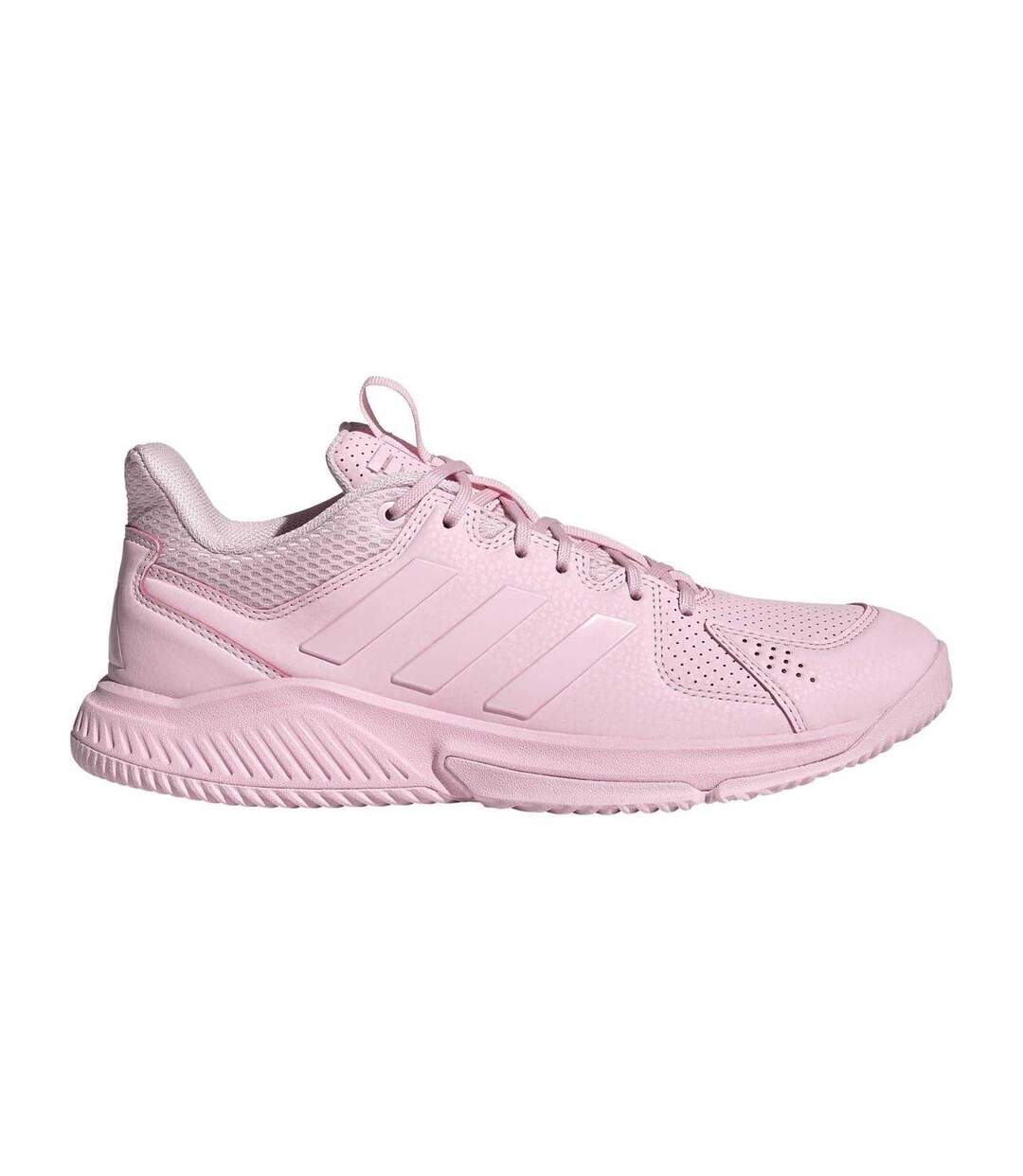Baskets Court Flight Femme Rose Adidas-4
