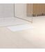 Tapis de Salle de Bain Chenille 50x80cm Blanc-4