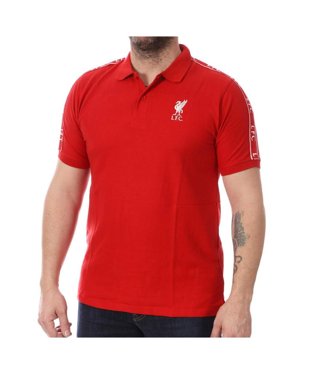 Polo Rouge Homme Liverpool PO1 - S