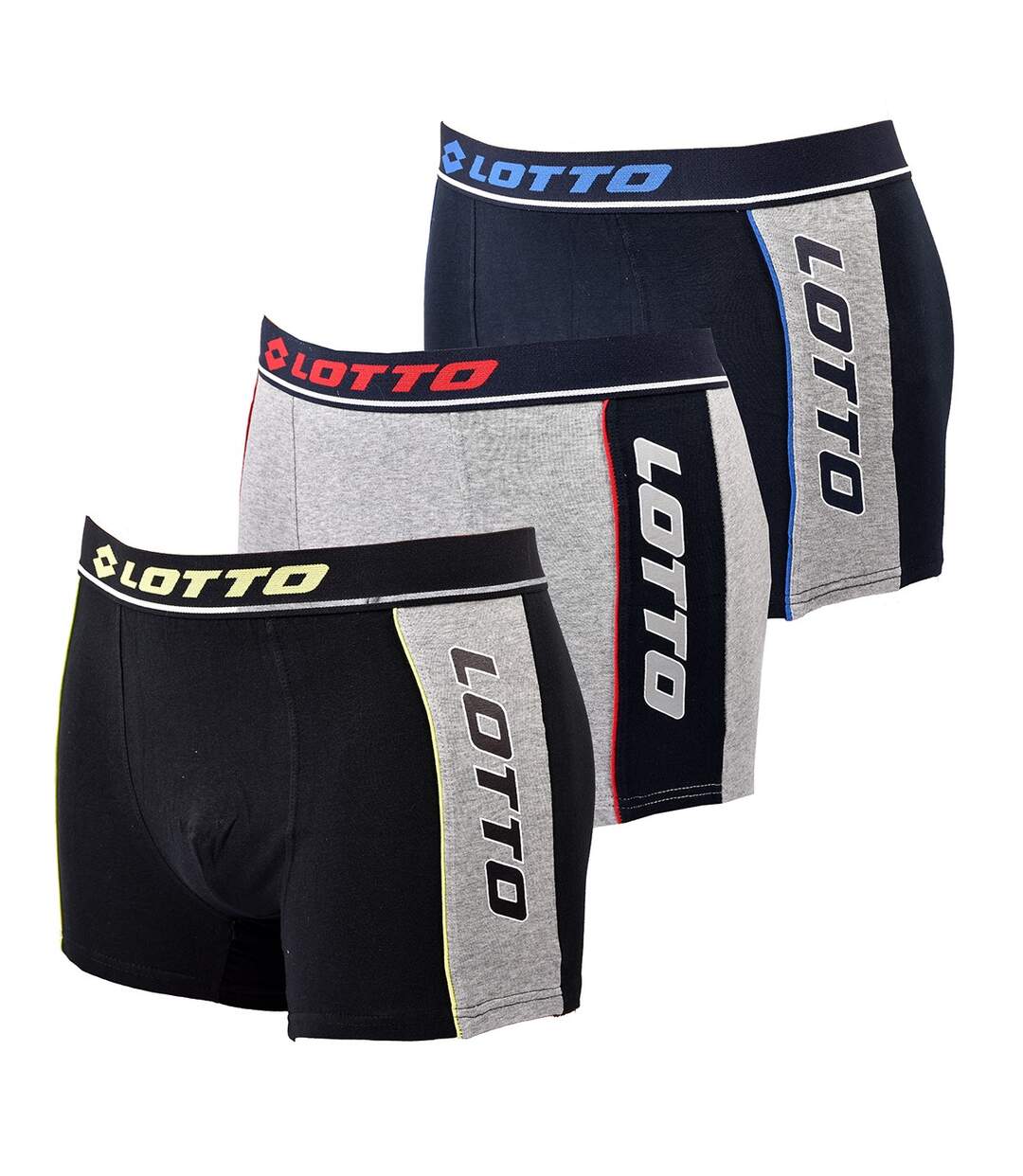 Boxer homme LOTTO Pack de 3 Boxers 0518-1