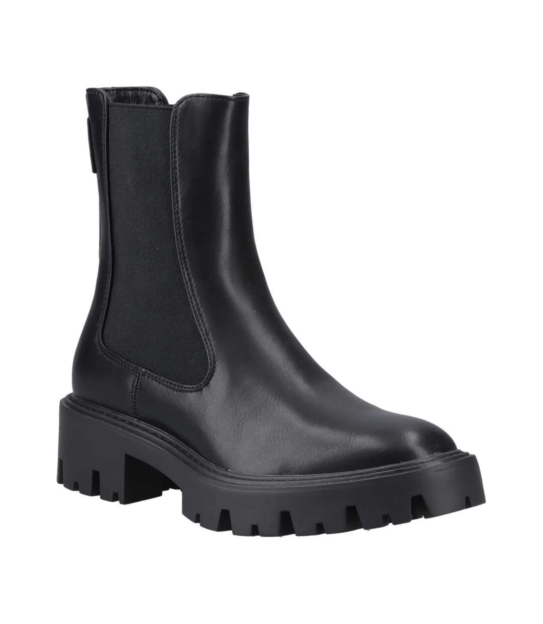 Bottes Mi-mollet Betty-1 Femme Noir Only-1
