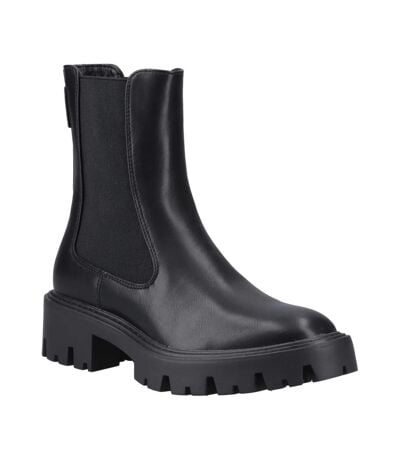 Bottes Mi-mollet Betty-1 Femme Noir Only