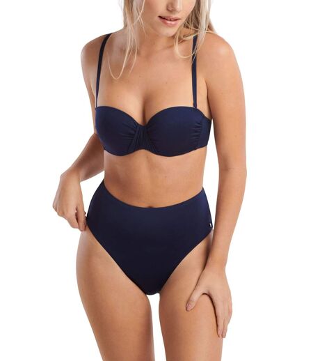 Bas maillot slip de bain échancré taille haute Okinawa Lisca