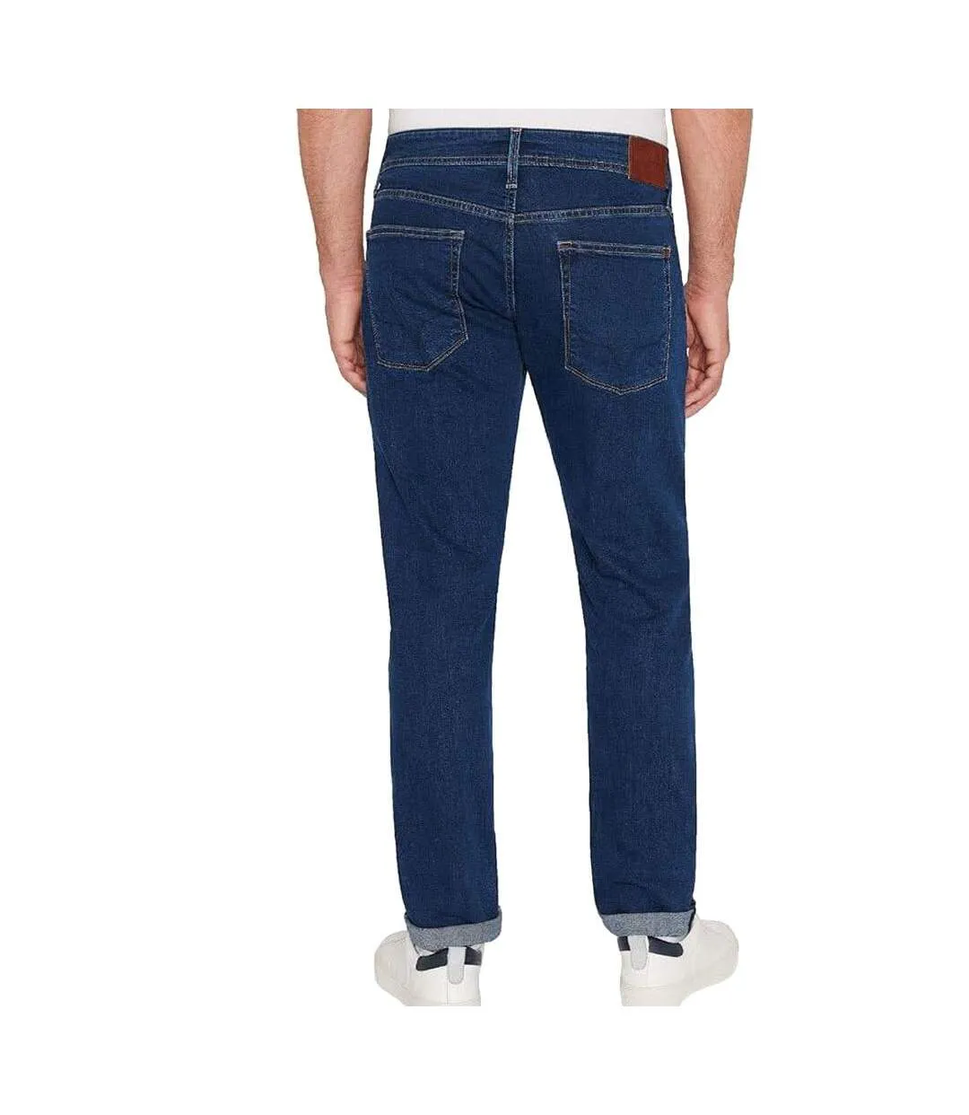 Jean regular bleu foncé homme pepe jeans tapered pm207390ct7-2