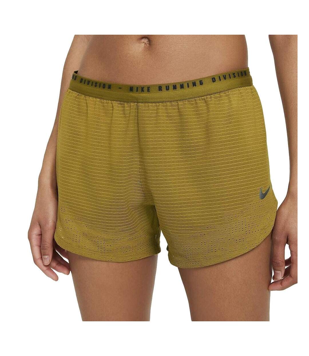 Short de sport doré femme nike run division - xl-1