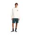Sweat À Capuche Motif/style Empilé Homme Blanc Vans-1
