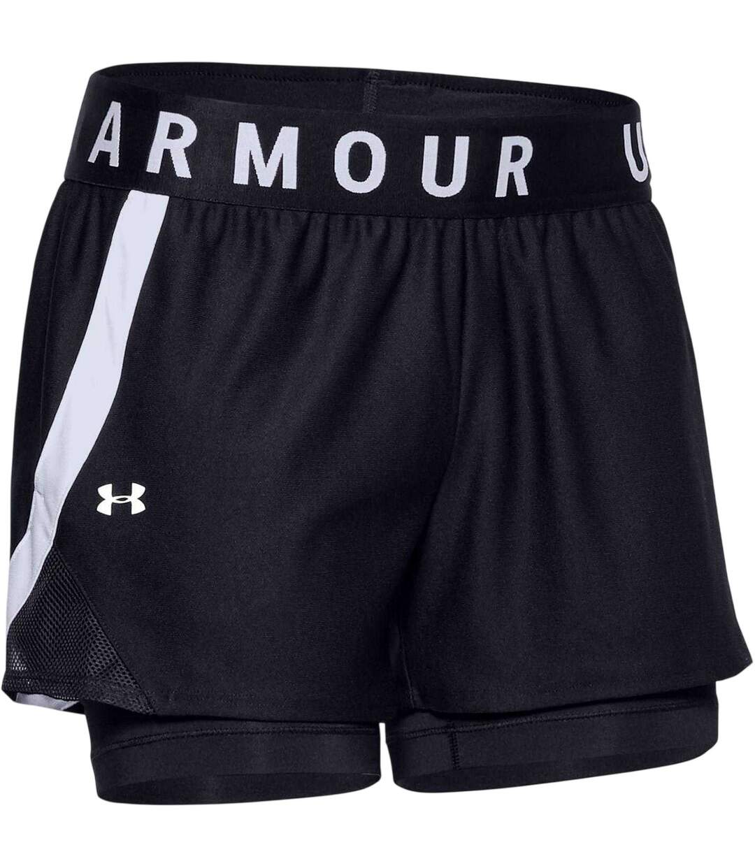 Short Femme Noir Under Armour-2