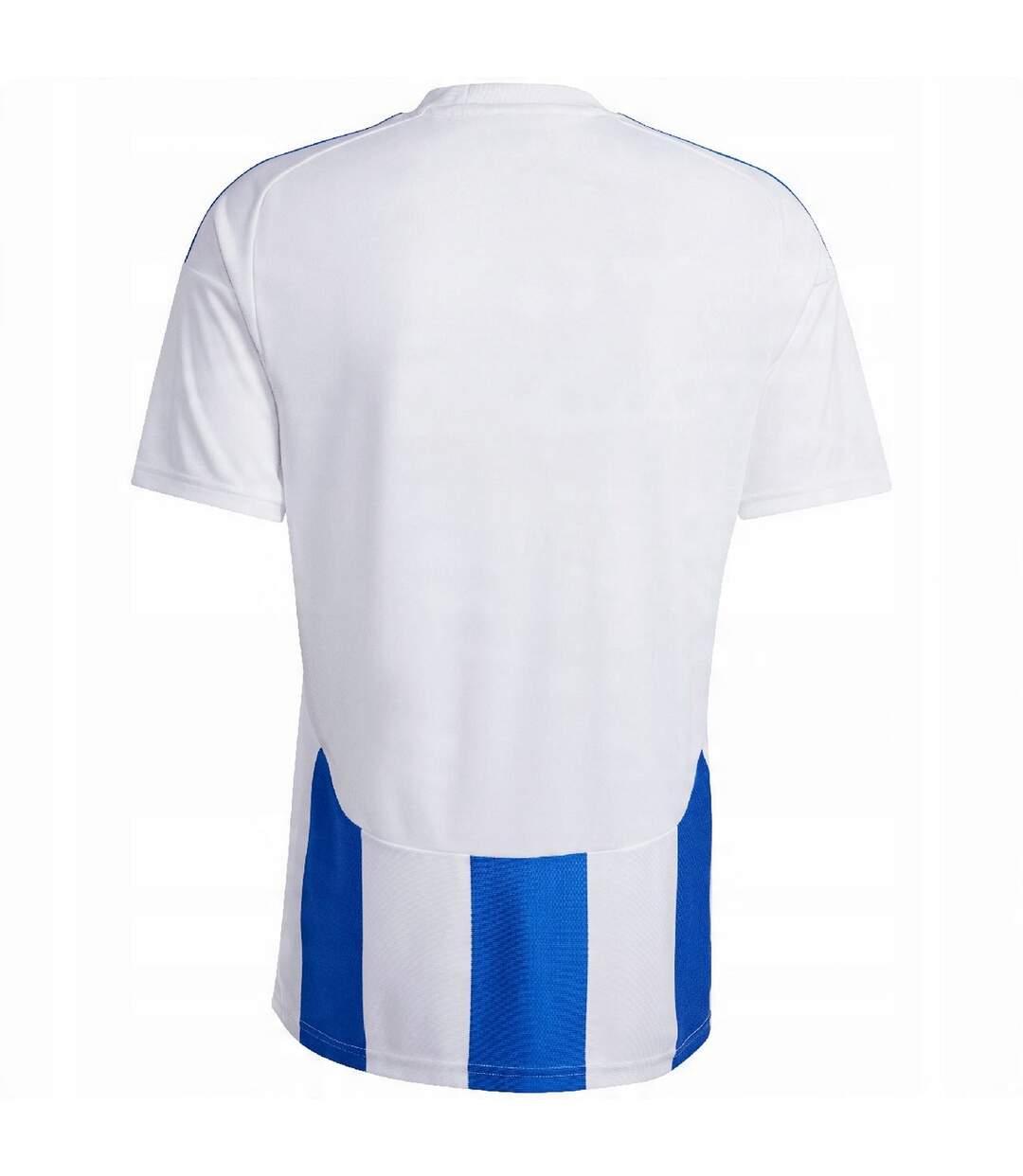 Maillot De Foot Style À Rayures Homme Blanc Bleu Adidas-3