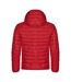 Clique Mens Hudson Padded Jacket (Red) - UTUB514