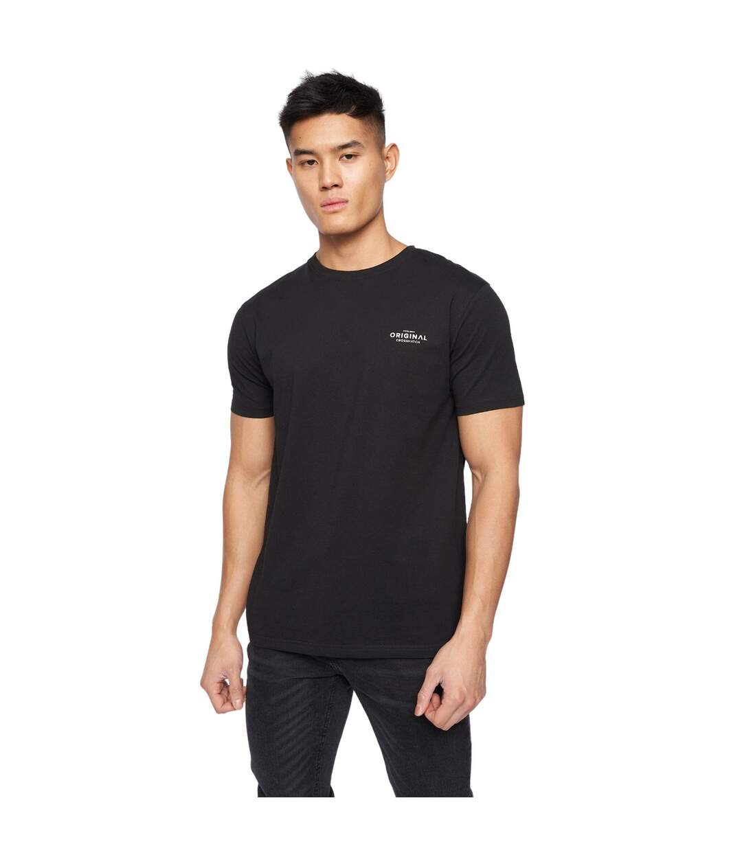 Pack Of 7  Mens Shivron T-shirt  Multicoloured Crosshatch-2