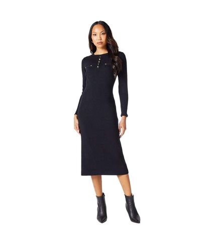 Robe mi-longue femme noir Principles