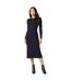 Robe mi-longue femme noir Principles