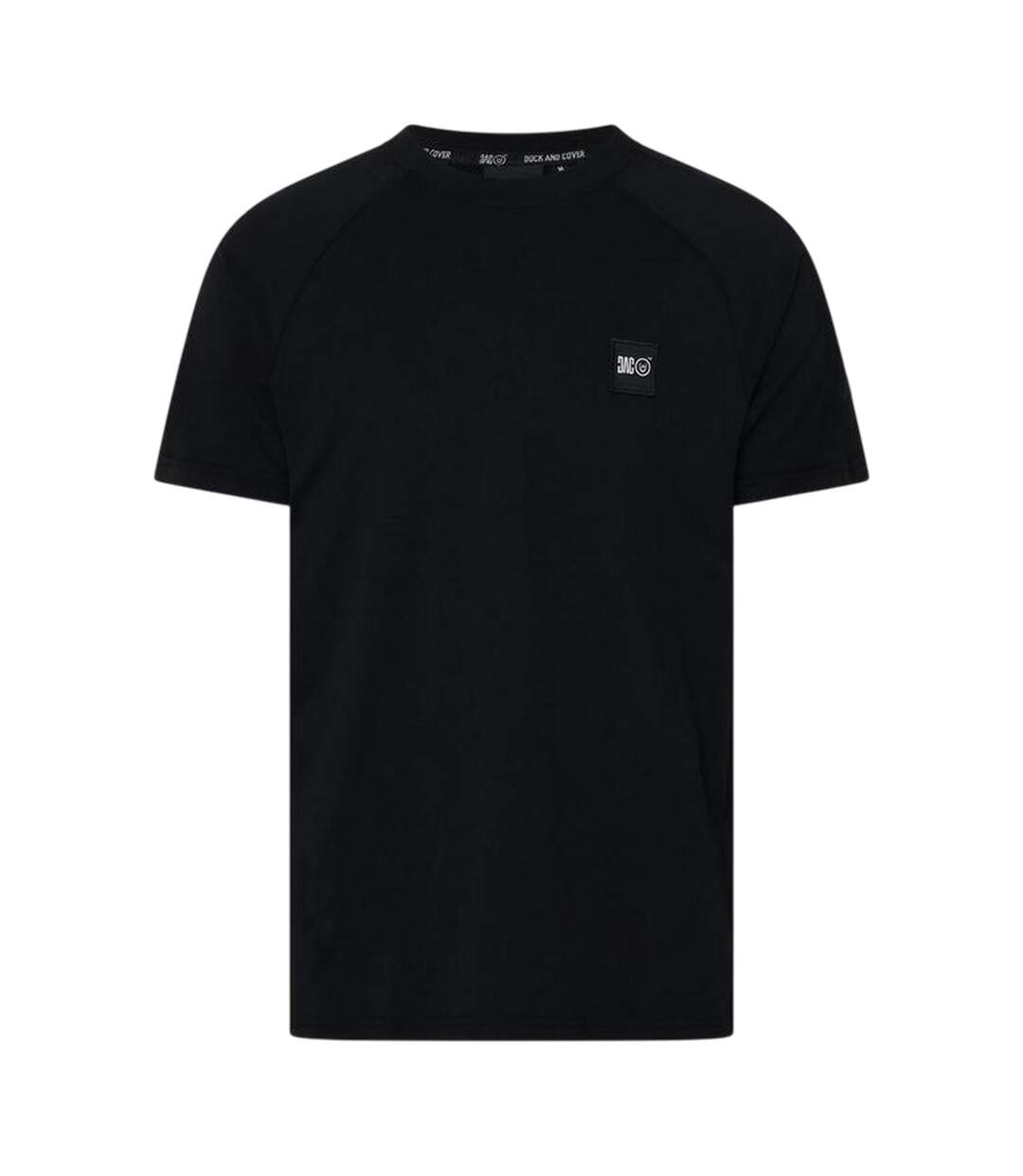 T-shirt Topfield Homme Noir Duck And Cover-1