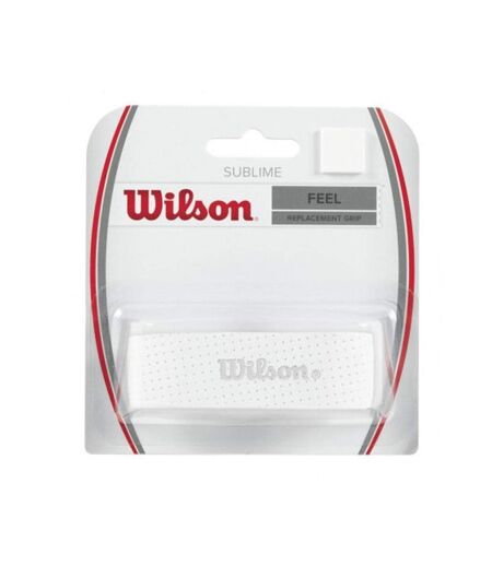 Grip de tennis blanc wilson sublime - taille unique