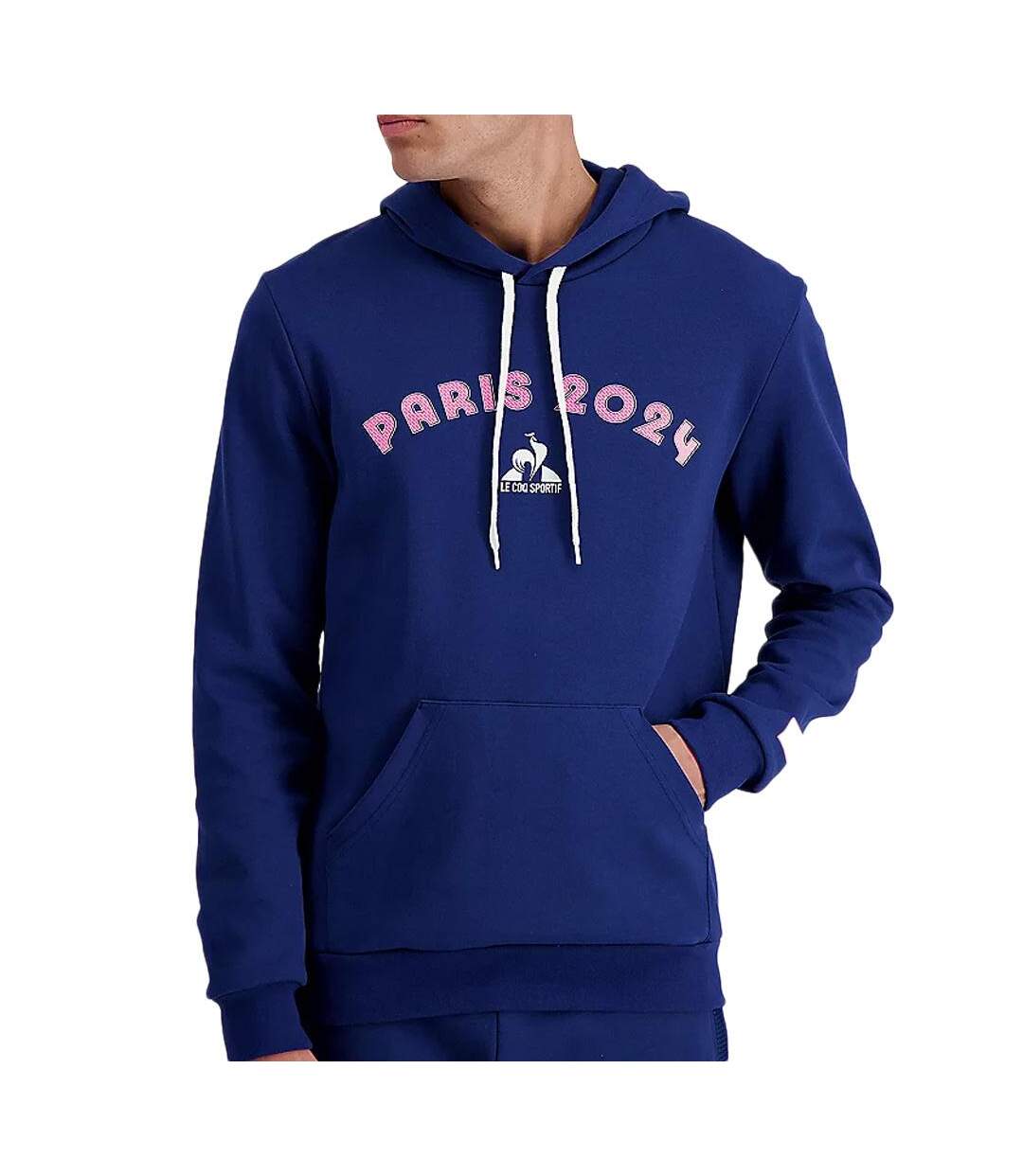 Sweat marine homme le coq sportif graphic n°2 depths-1