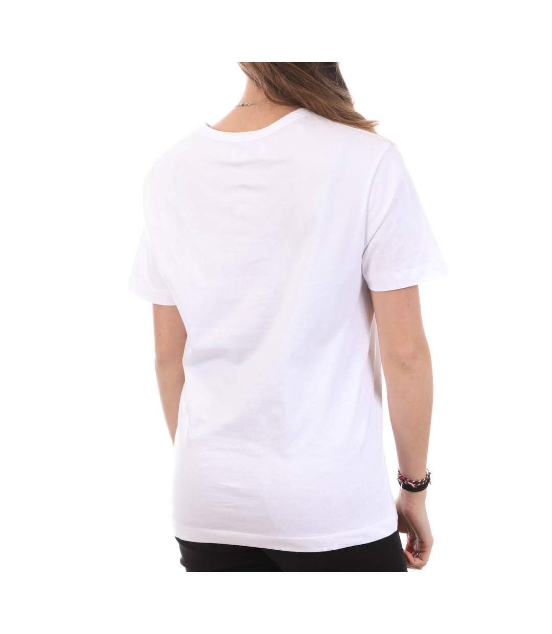 T-shirt Blanc Femme Lee Cooper Orali - M