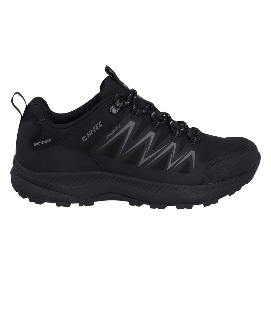 Baskets Stealth Trail Homme Noir Gris Foncé Hi-Tec-4