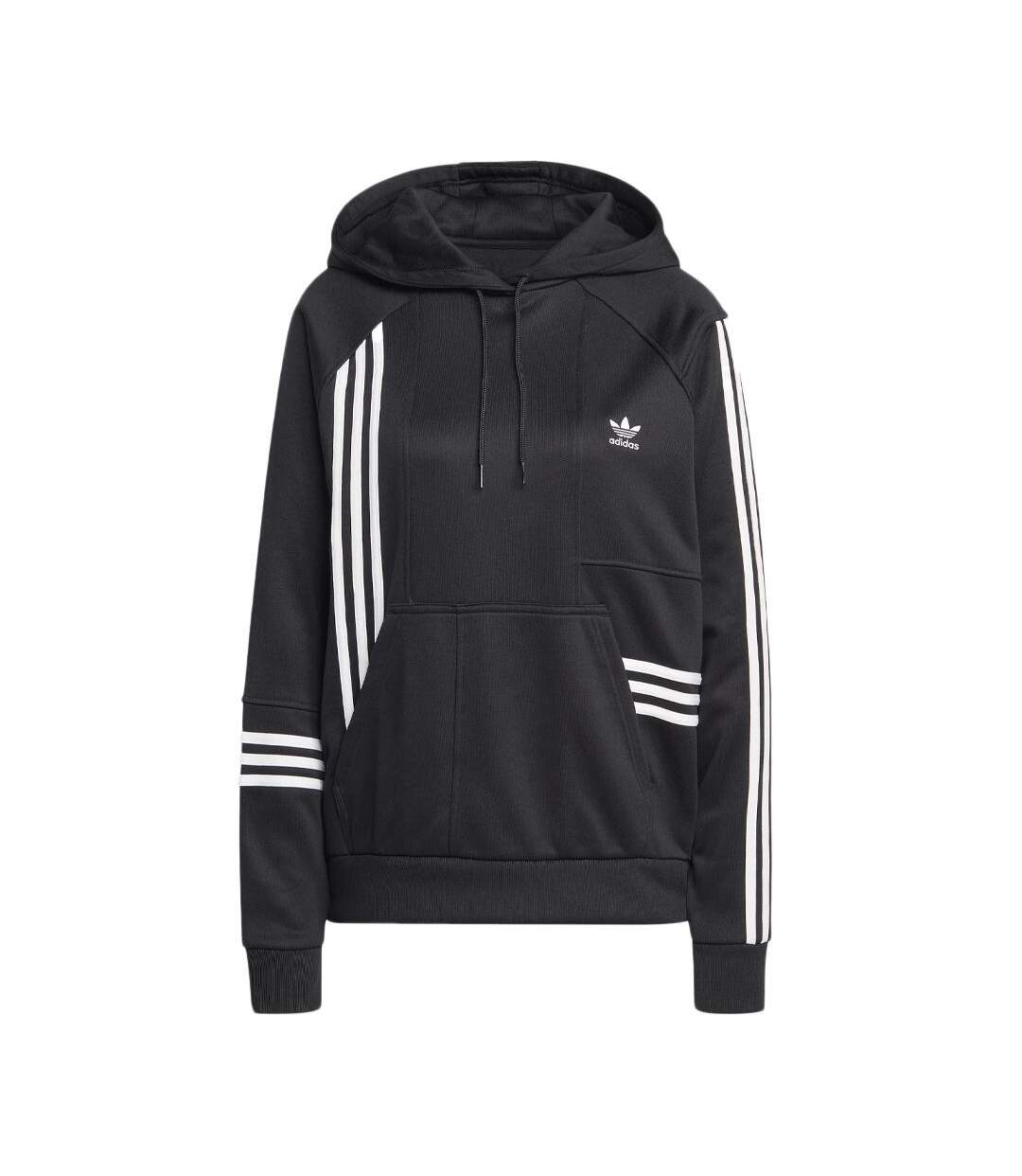 Sweat à Capuche Noir Femme Adidas IC2382 - L-1