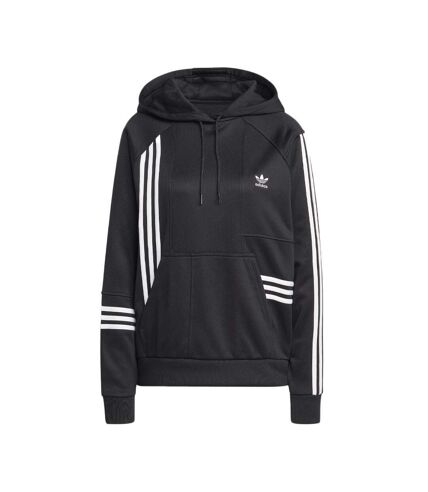 Sweat à Capuche Noir Femme Adidas IC2382 - L