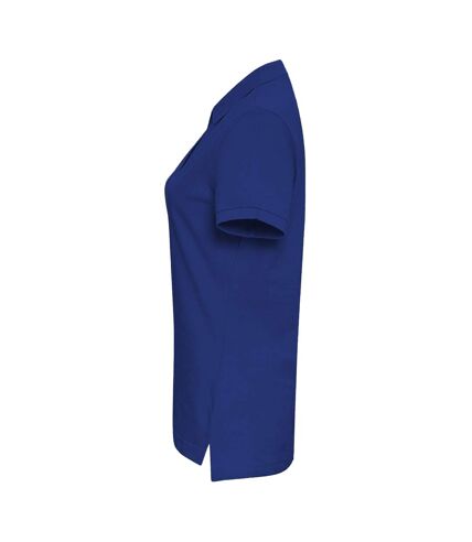 Asquith & Fox Womens/Ladies Plain Short Sleeve Polo Shirt (Royal)