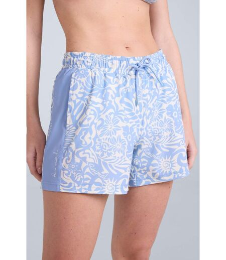 Boardshort freya femme bleu clair Animal