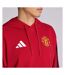 Sweat À Capuche Motif/style Manchester United Fc Dna Homme Rouge Adidas-4