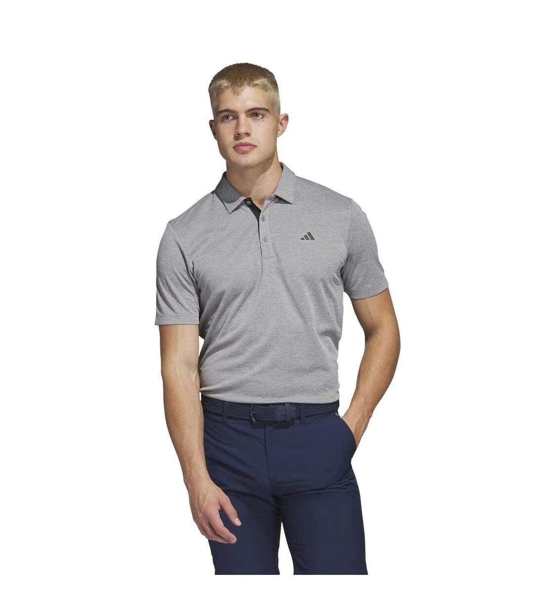 Polo Golf Homme Gris Adidas-4