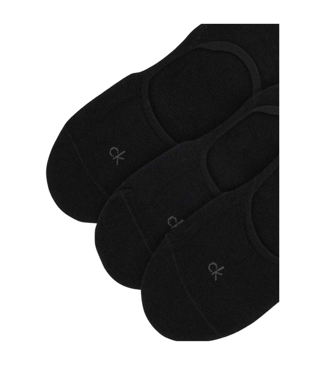 Socquettes Discrètes Motif/style Logo Femme Noir Calvin Klein-2